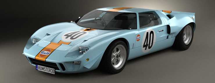                  FORD GT40  